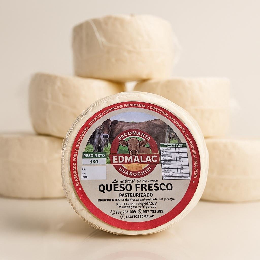 Queso Fresco Pasteurizado EDMALAC